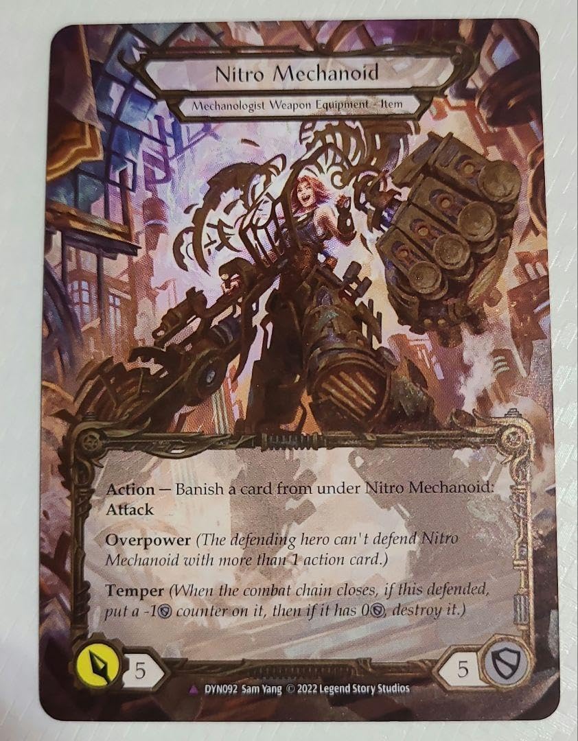 FAB CF Construct Nitro Mechanoid Flesh and Blood FAB Construct